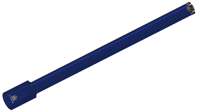 Алмазная коронка Diamond Hit DH-D525 ∅032 мм для сухого сверления с микроударом