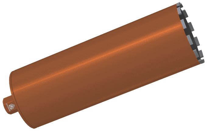 Алмазная коронка Diamond Hit DH-D401 ∅162 мм для сухого сверления с микроударом