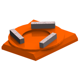 Франкфурт для шлифования бетона Economic "USW" GFB S0 /40x8x9/3