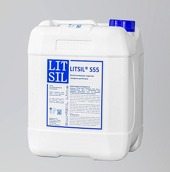 Высокоглянцевая защитная полироль для бетона LITSIL S55