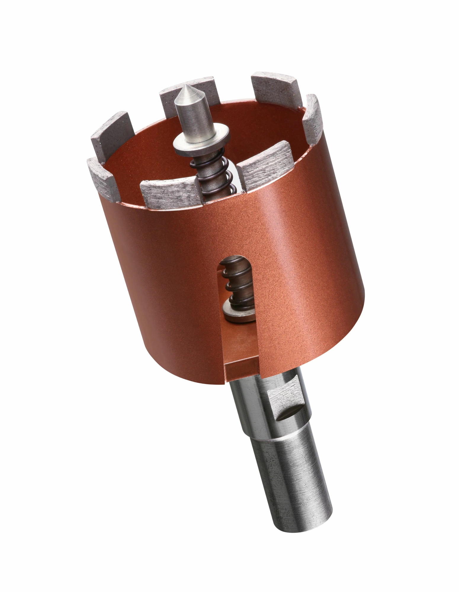 Комплект c переходником и центратором для дрелей со снятым патроном, резьба 1/2" 20 UNF, ∅68 мм